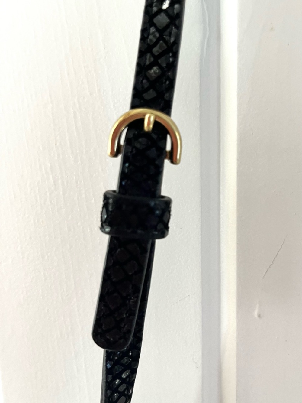 Coach Ashley Black Leather Swingback  Crossbody Bag - Picture 10 of 13